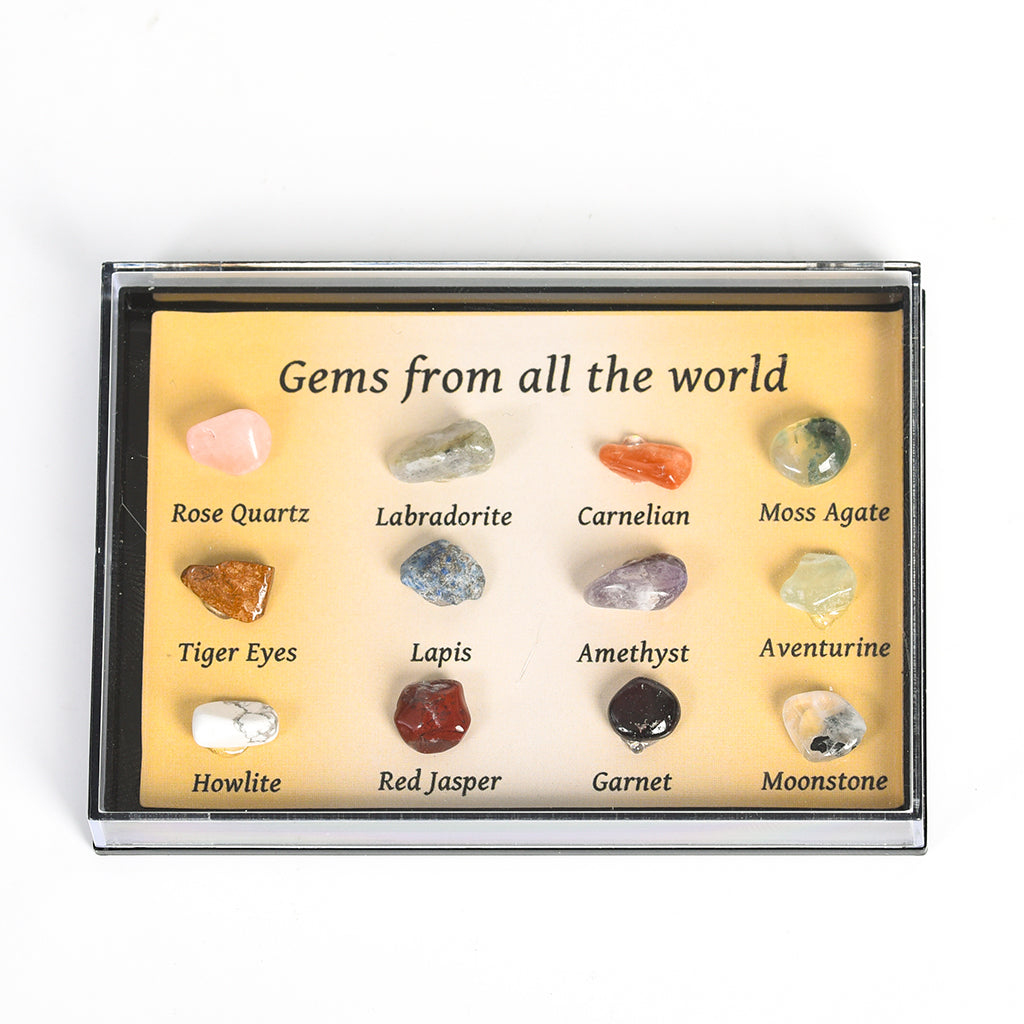 Mini Crystal Mineral Specimen Collection Kit