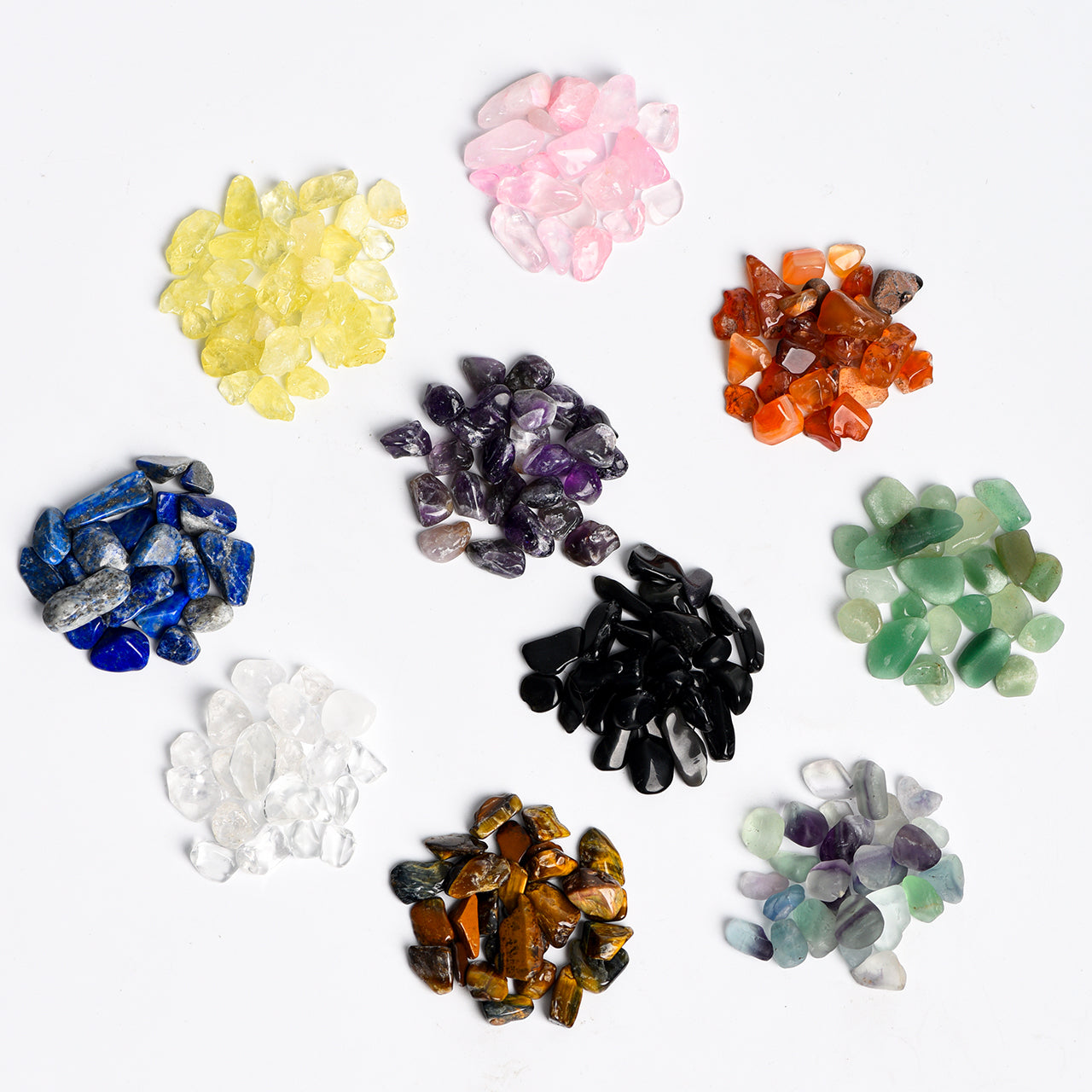 Crystal Mineral Specimen Collection Kit (tumbled or chips)