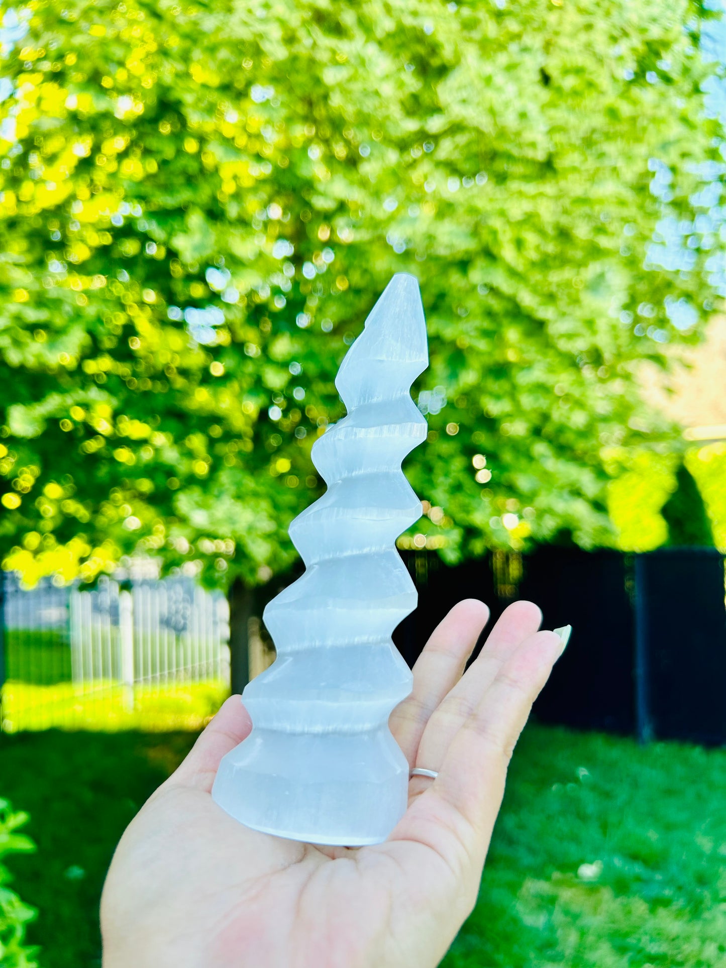 Selenite tower