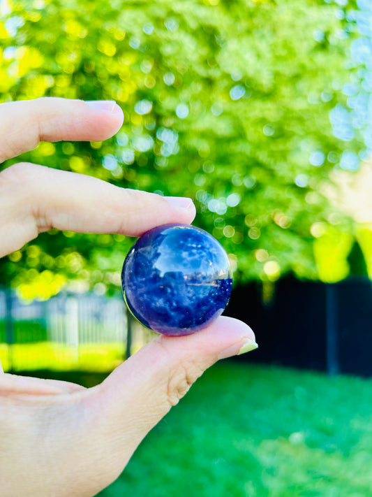 Amethyst sphere