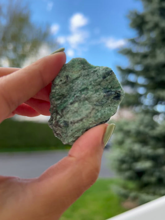 Fuchsite - Hizovara Mt, Russia