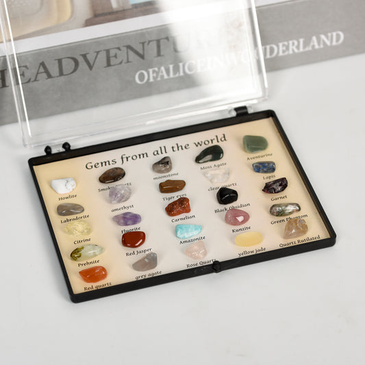 Mini Crystal Mineral Specimen Collection Kit